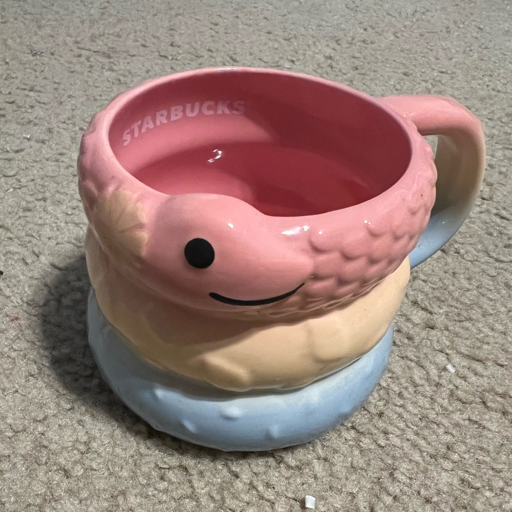 Starbucks stacked Macaron mug - 14oz NwT